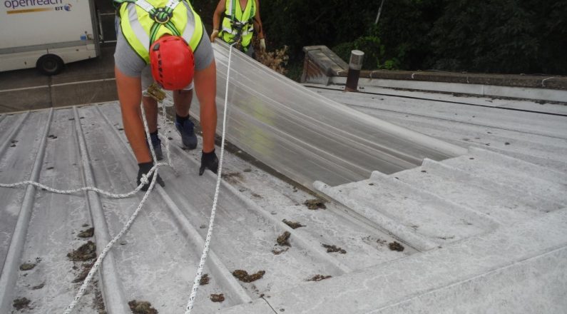Fall Protection Brentwood Industrial Skylights Replacement